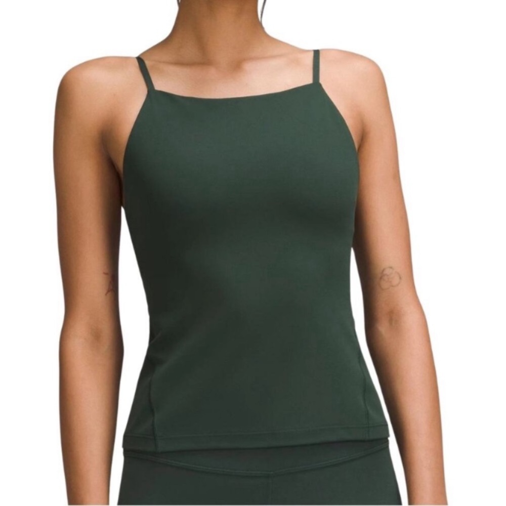 Lululemon Green Legacy High Neck Cami